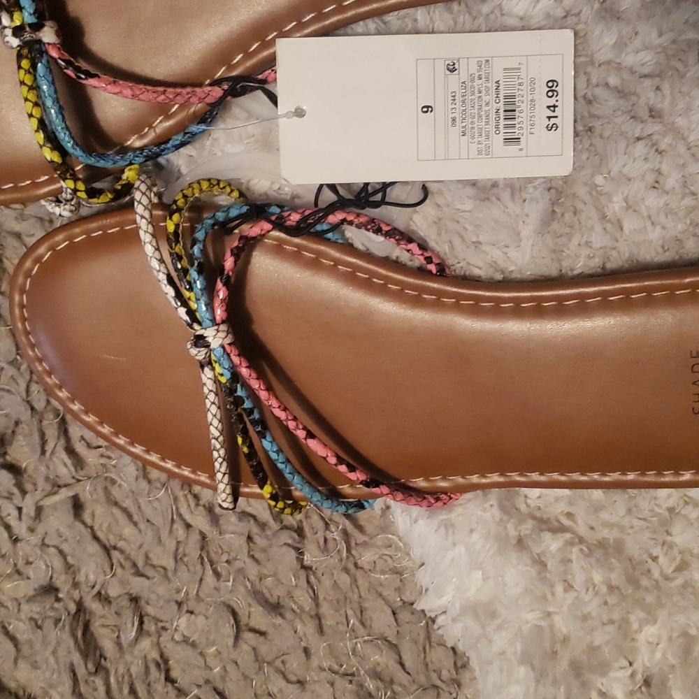 Shade& Shore Multicilor Eliza Sandals - Picture 3 of 4